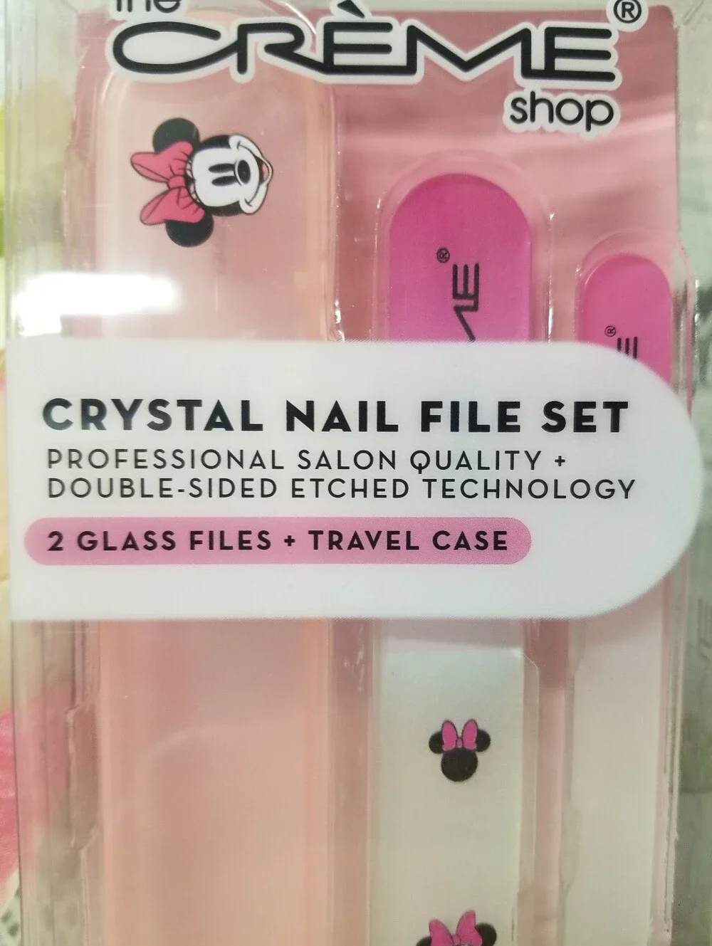 Minnie Mouse/ The Creme Shop Nail File Set